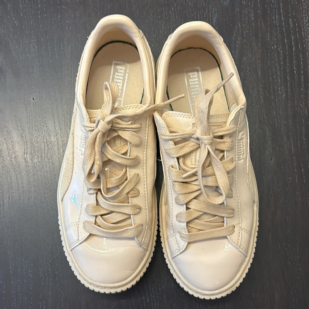 Puma basket platform patent leather - Picture 2 of 3